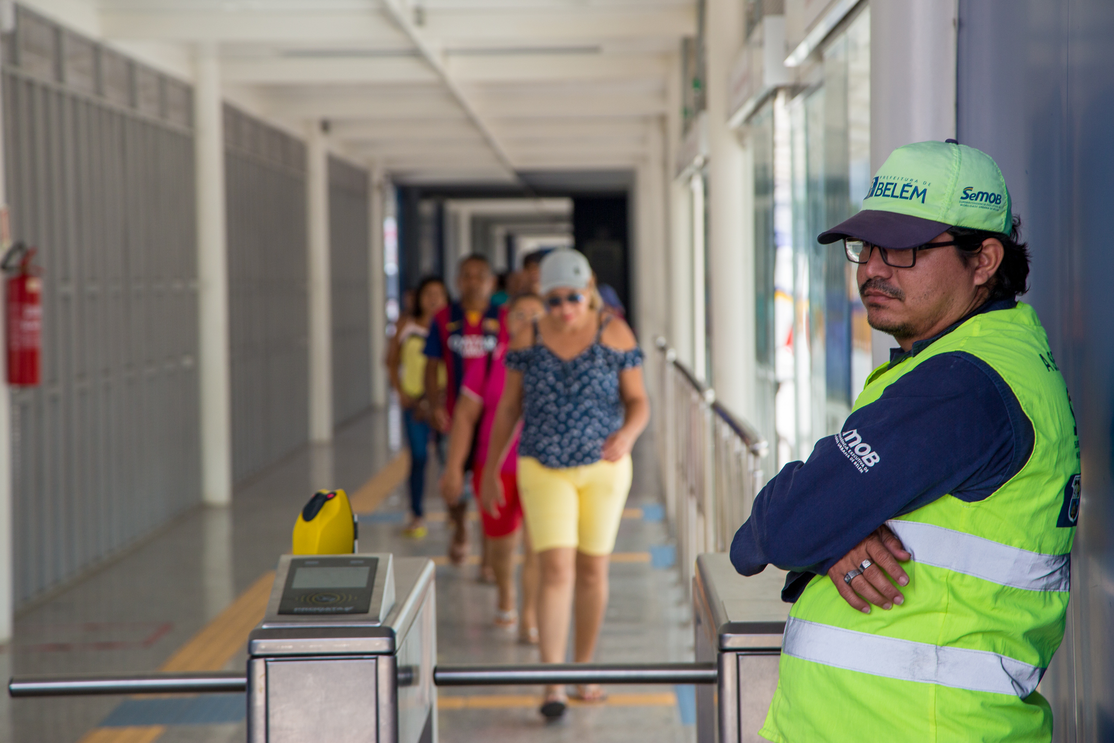 Integração entre linhas começa a funcionar no Terminal São Brás. Foto: Fernando Sette