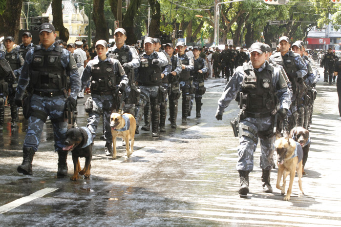 2015.09.07 - PA - Belém - Brasil: Desfile Militar de 7 de Setembro, alusivo ao Dia da Independência do Brasil.